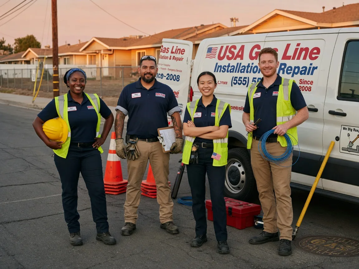 Gas Line Installation company in West Lebanon, PA